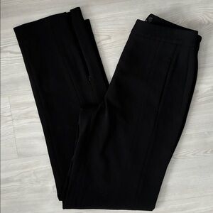 1-01 Babaton Size 4 Thora Dress Pant with Zipper Hems - Black